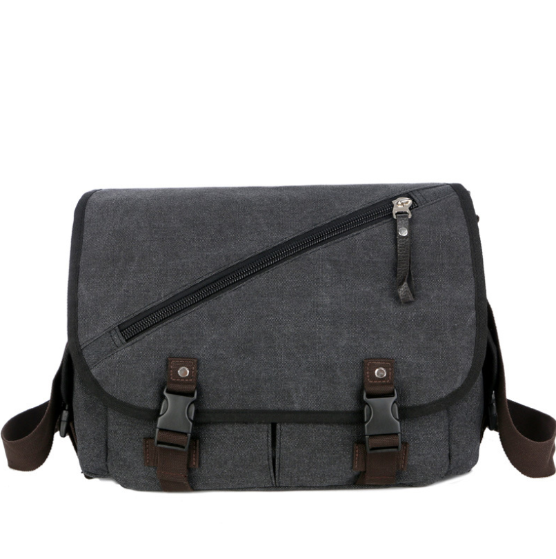 Canvas Schultertasche Herren – 3D-Design – Bild 8 | LuxeStyle