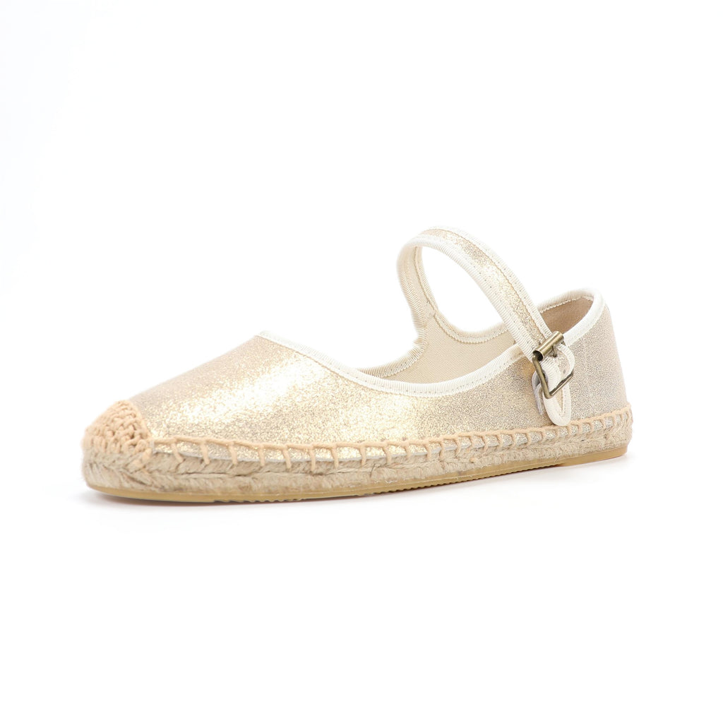 Bequeme Canvas Mary Jane Flats