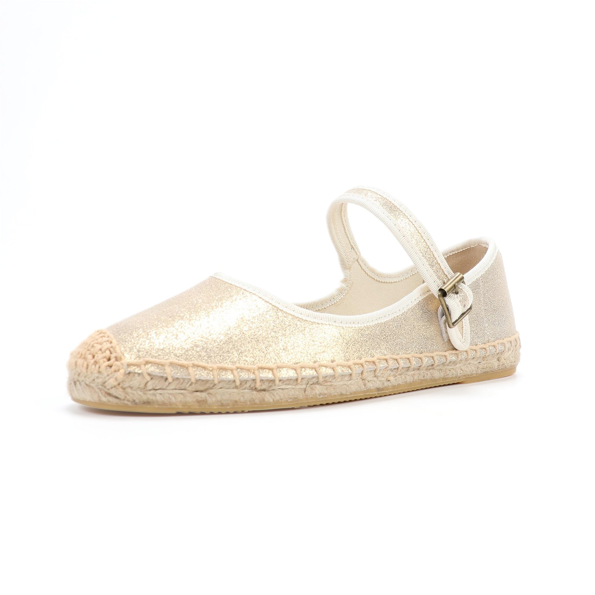Bequeme Canvas Mary Jane Flats