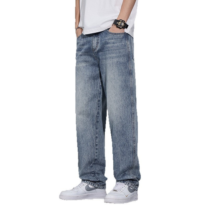Loose Fit Straight Jeans für Herren