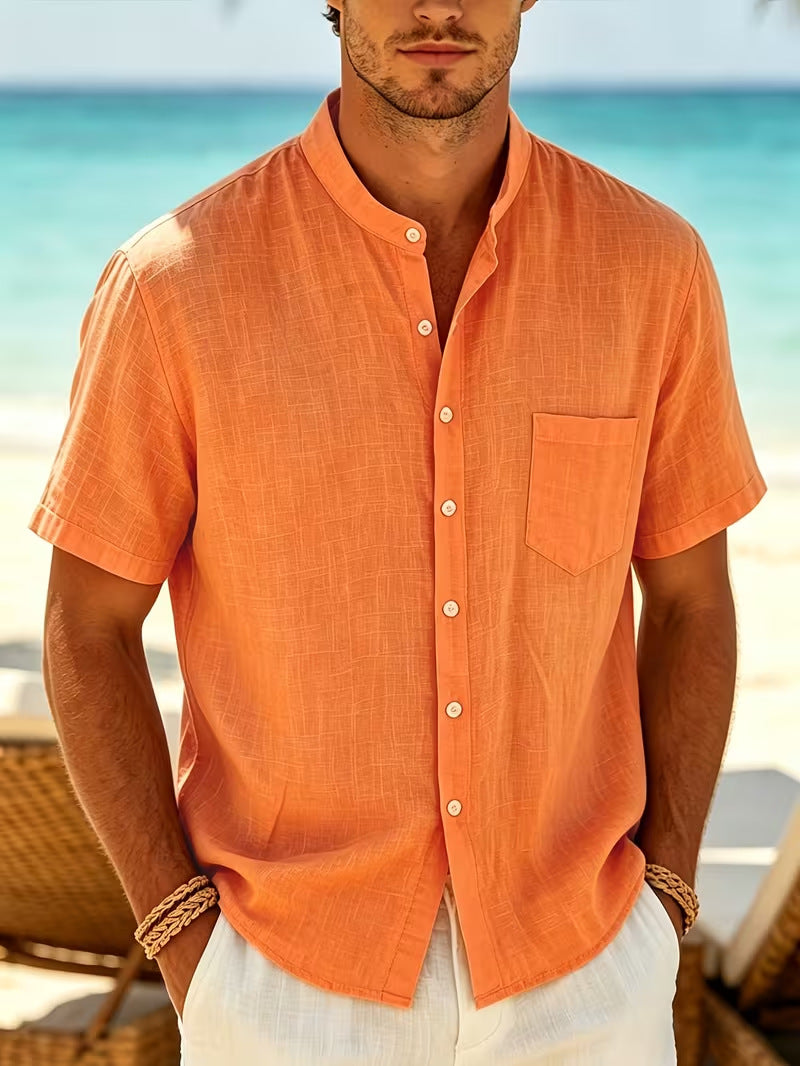 Bambus- und Baumwoll-Shirt mit Blumenmuster – Bild 3 | LuxeStyle