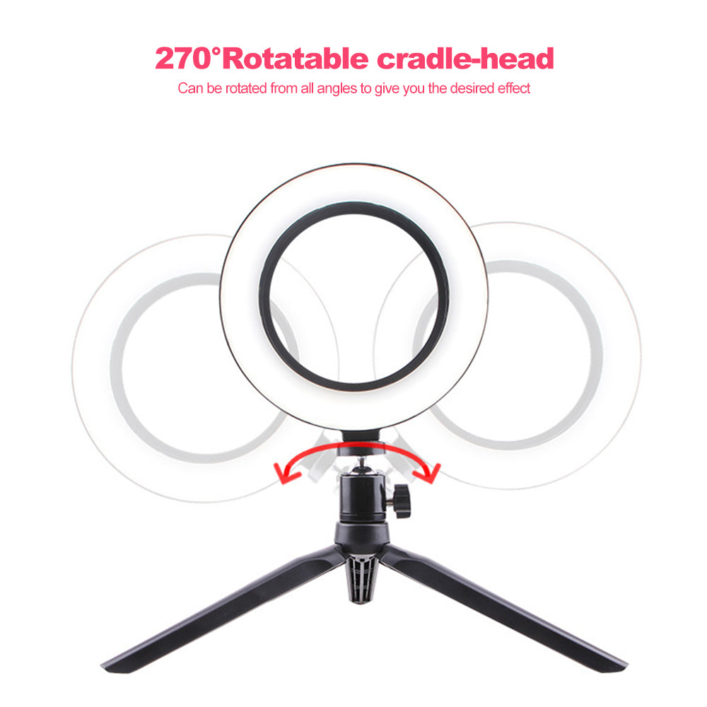 LED Ringlicht für Streaming & Fotografie