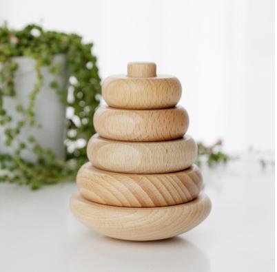 Regenbogen-Turm Holz-Musik-Set – Bild 4 | LuxeStyle