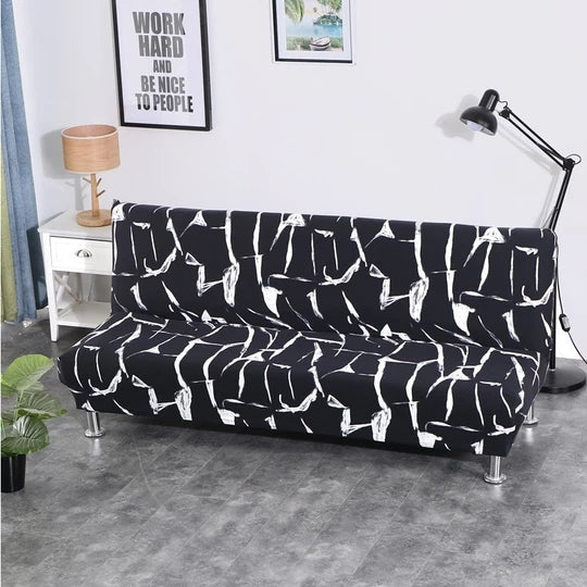 Sofa-Bettbezug gestreift – Bild 14 | LuxeStyle