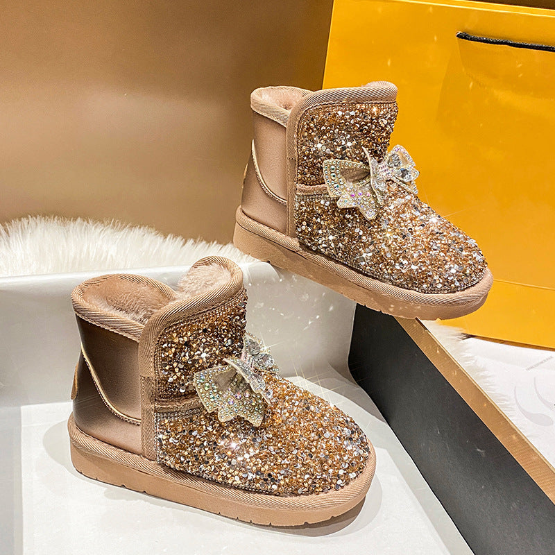Glitzer-Winterschuhe für Kinder – Bild 3 | LuxeStyle