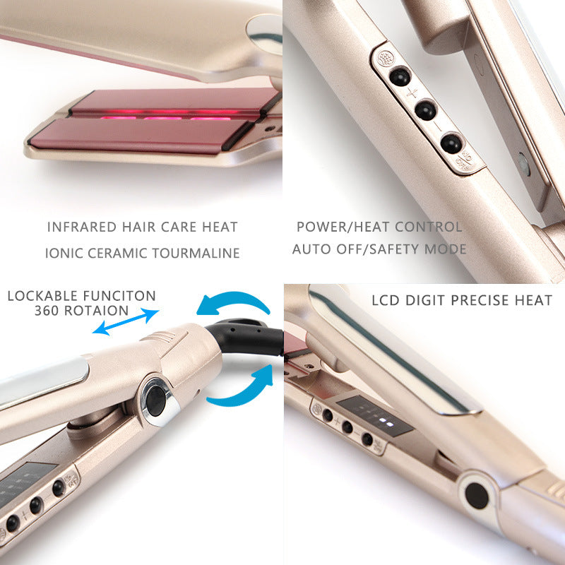 Infrarot Glätteisen für glattes & lockiges Haar – Bild 4 | LuxeStyle