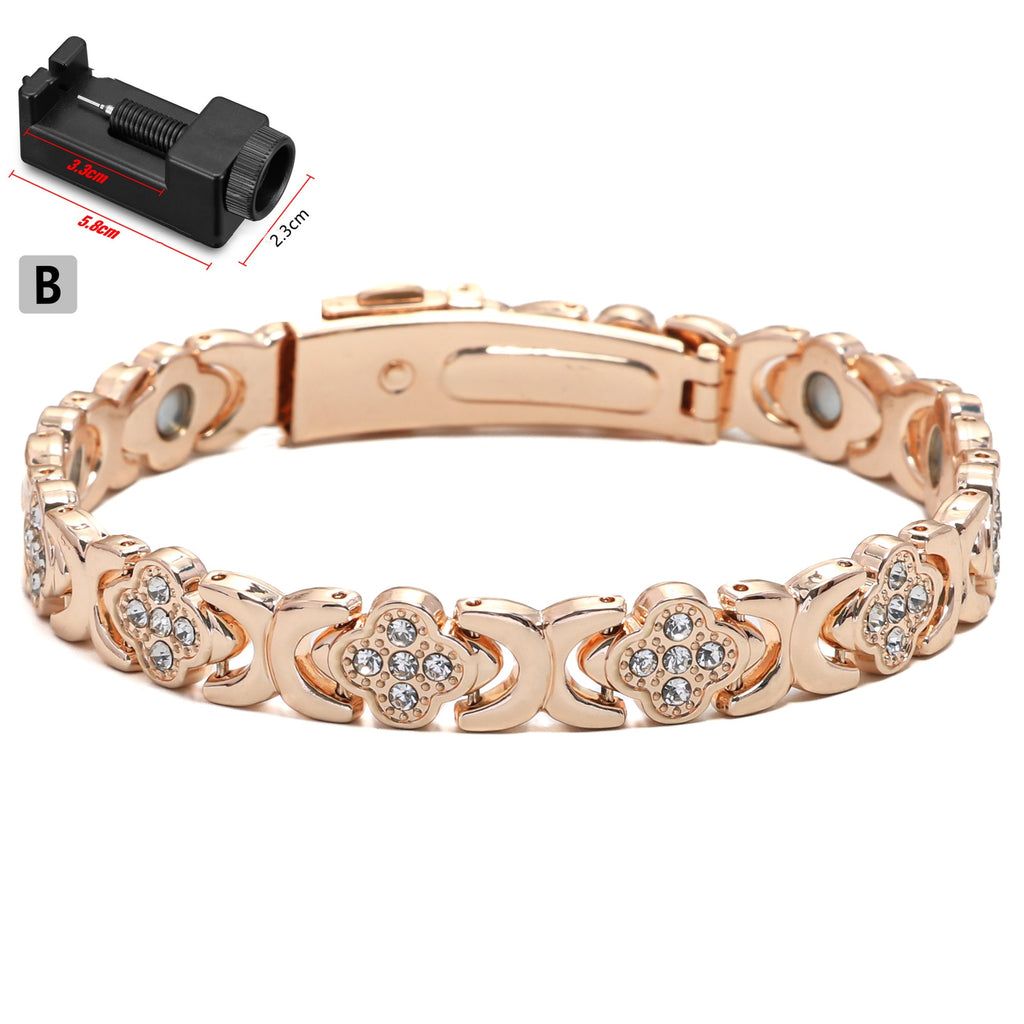 Breites Edelstahlarmband für Damen – Bild 7 | LuxeStyle