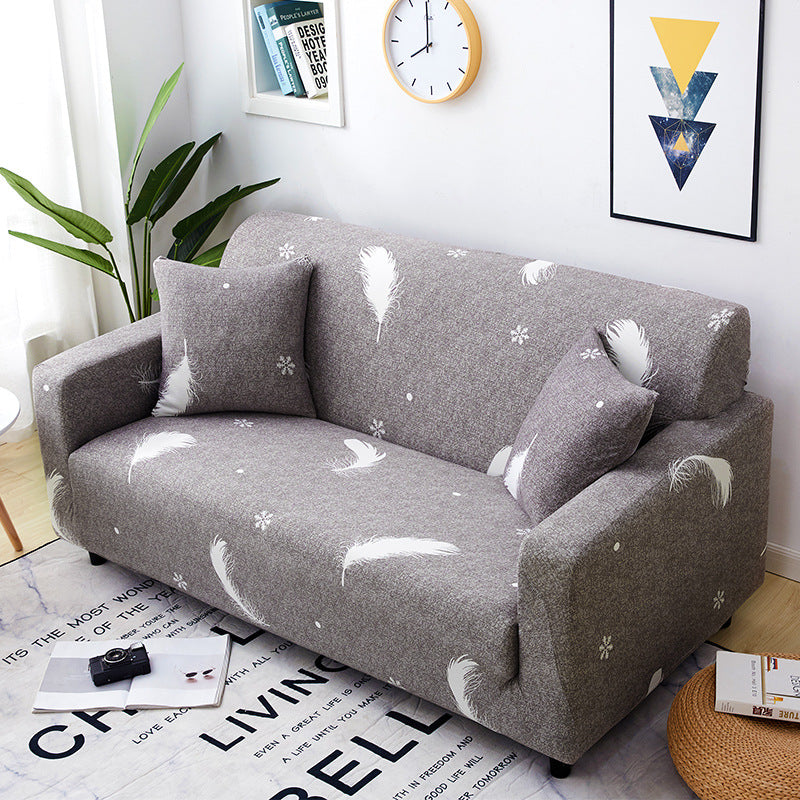 Elastischer Sofaüberzug aus Stoff – Bild 9 | LuxeStyle