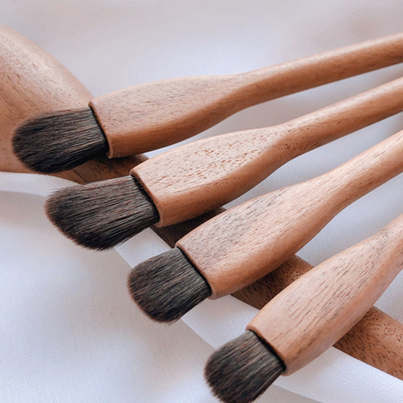 Walnussfaser Make-up-Pinsel