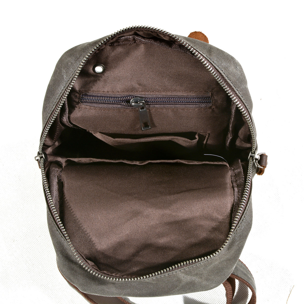 Multifunktionale Mini-Brusttasche aus Canvas – Bild 6 | LuxeStyle