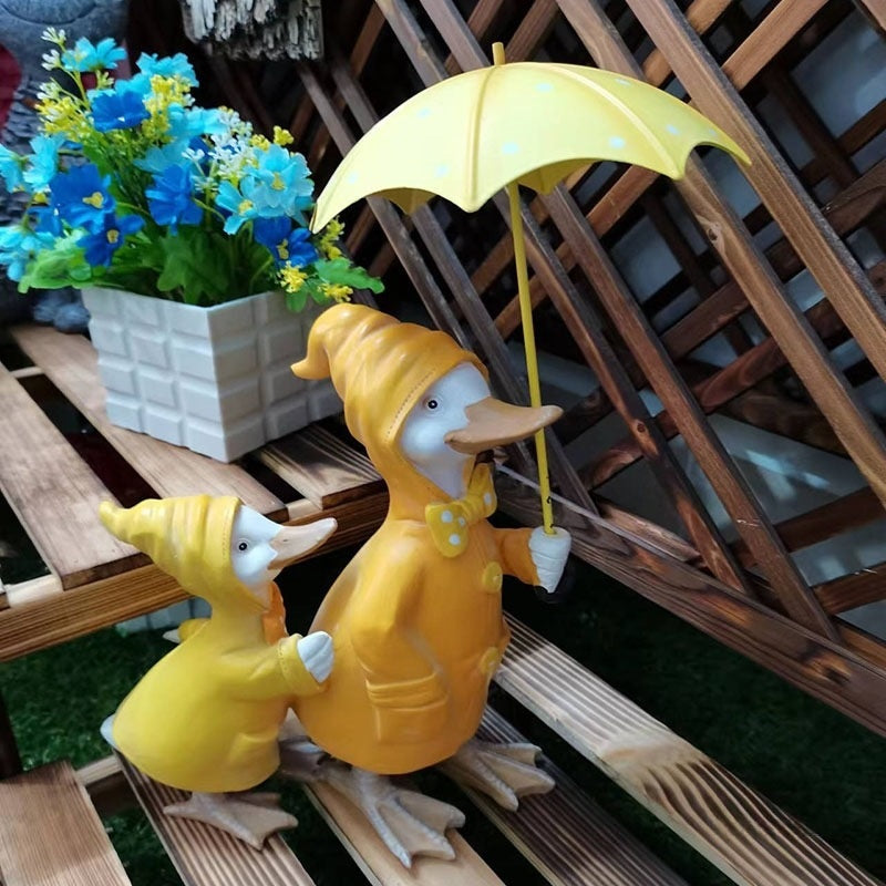 Gartendeko Enten-Ornamente im Landhausstil – Bild 6 | LuxeStyle