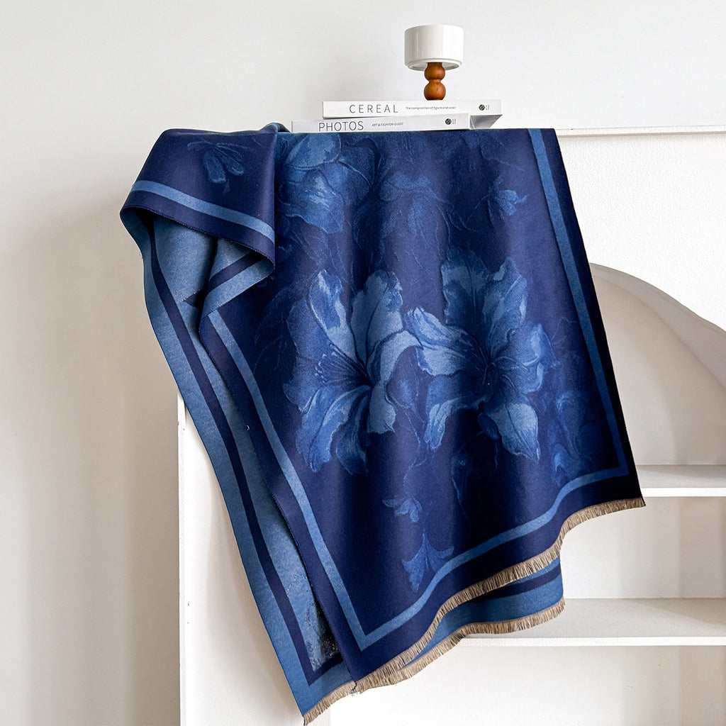 Eleganter Schal aus Faux-Kaschmir – Bild 6 | LuxeStyle