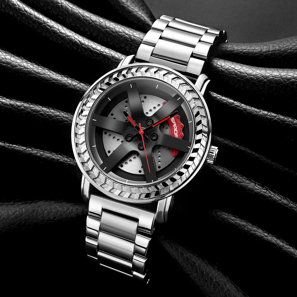 Wasserdichte Quarz-Armbanduhr mit Zeigeranzeige | LuxeStyle