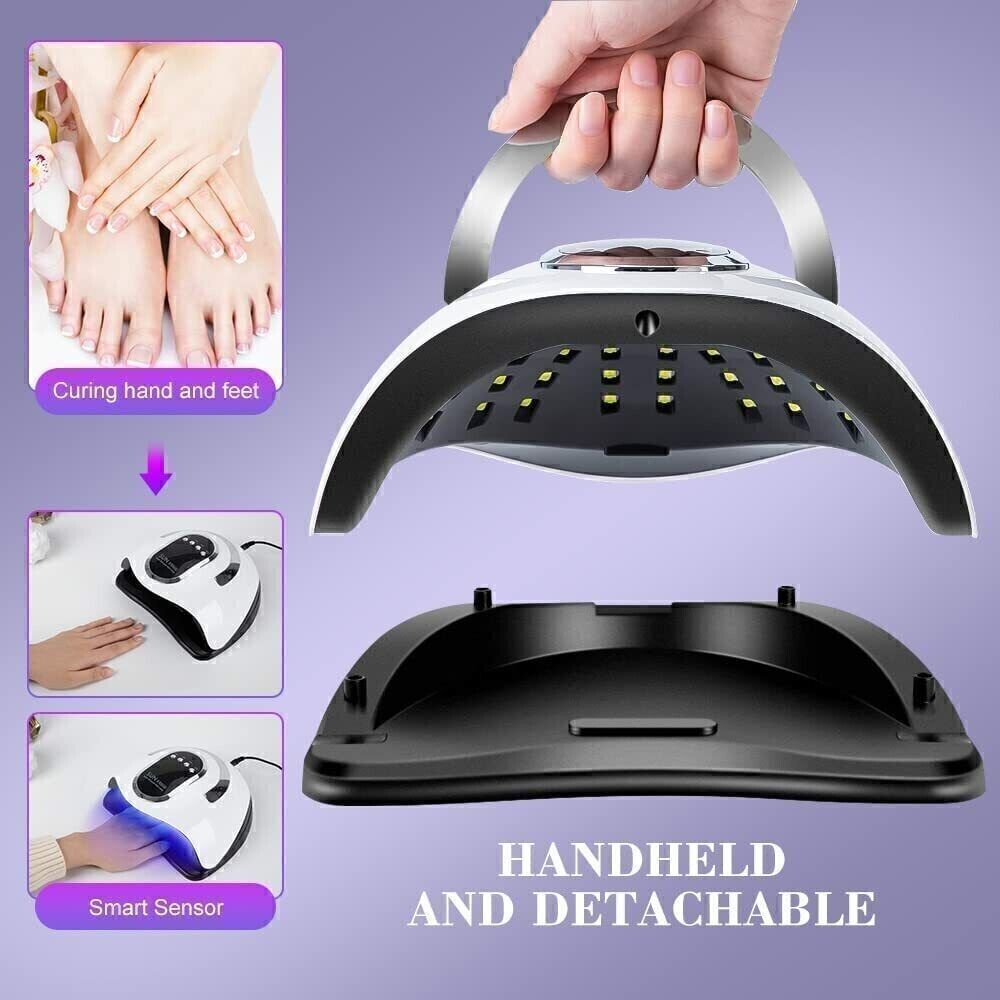 280W UV/LED Nagellampe für Gel- und Acrylnägel