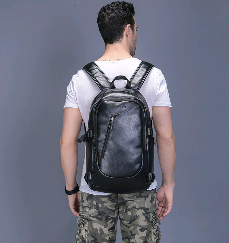PU-Leder Rucksack mit Laptopfach 15,6 Zoll – Bild 4 | LuxeStyle