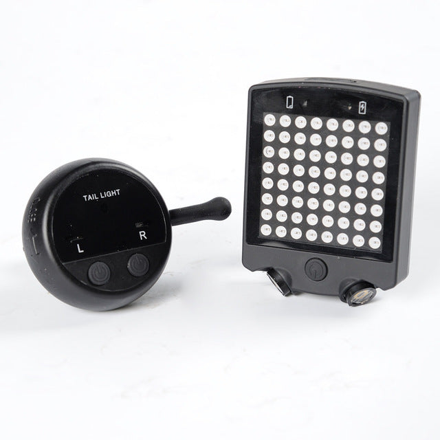 LED-Fahrradblinker mit Fernbedienung