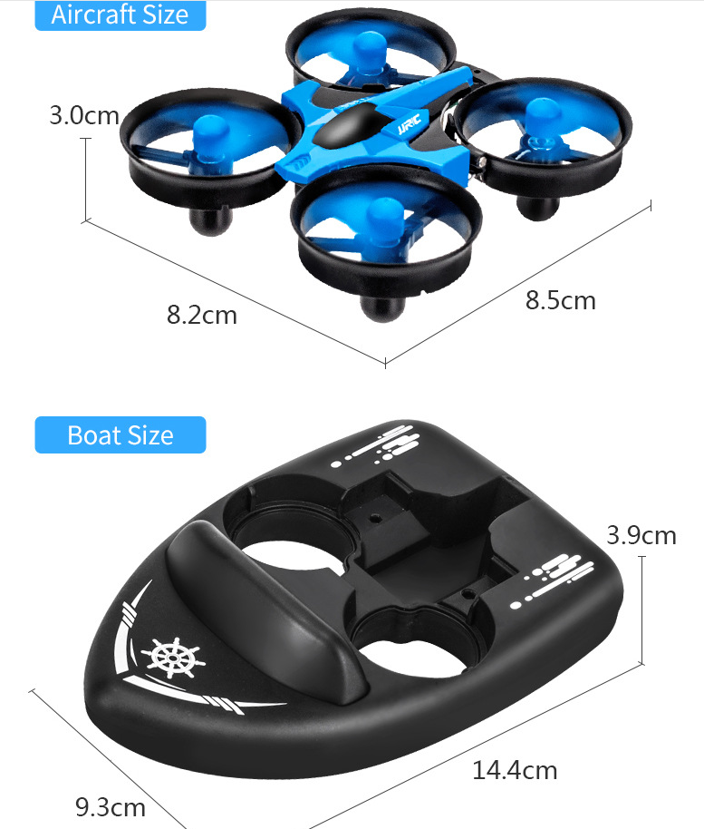 3-in-1 RC Drohne, Landfahrzeug & Boot – Bild 5 | LuxeStyle