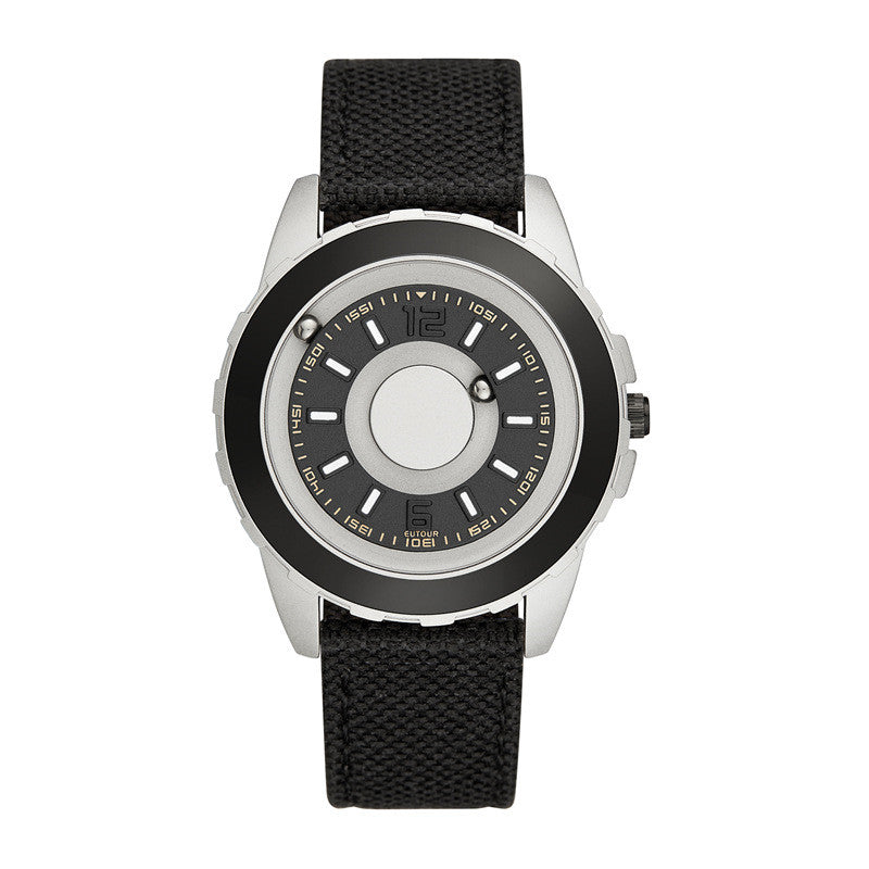 Quarzuhr mit Textilarmband – Bild 7 | LuxeStyle