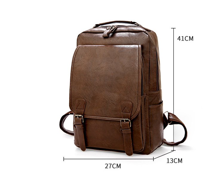 Rucksack aus PU-Leder | LuxeStyle