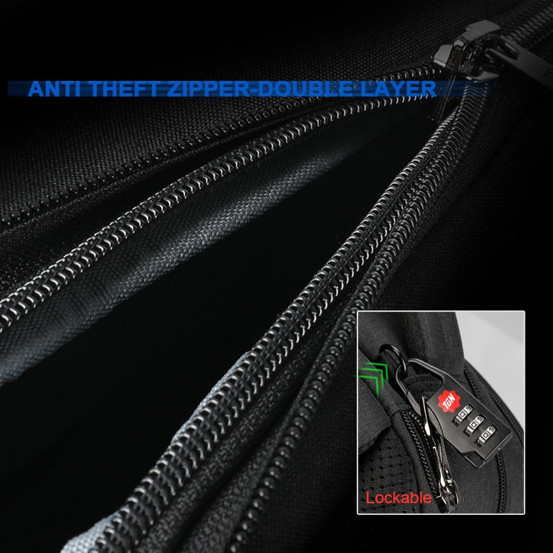 Business Rucksack mit USB, grosser Stauraum – Bild 2 | LuxeStyle