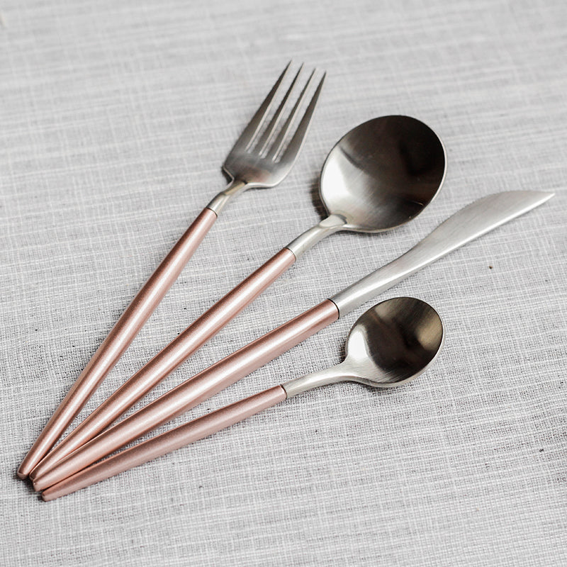 Edelstahl Besteckset (4-teilig) – Bild 5 | LuxeStyle