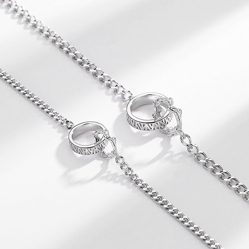 Partnerarmband mit Berg- und Baum-Motiv – Bild 4 | LuxeStyle