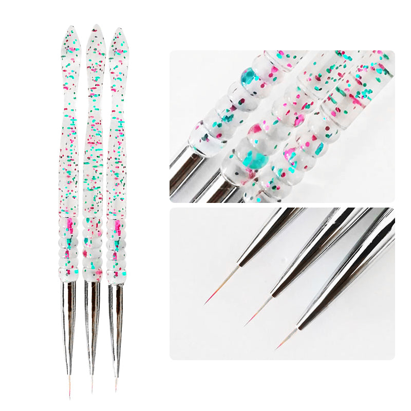 Gel-Nagellack für feine Linien (3er-Set)