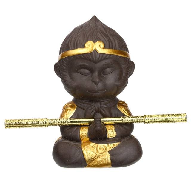 Teetier Affenkönig aus Keramik – Bild 5 | LuxeStyle