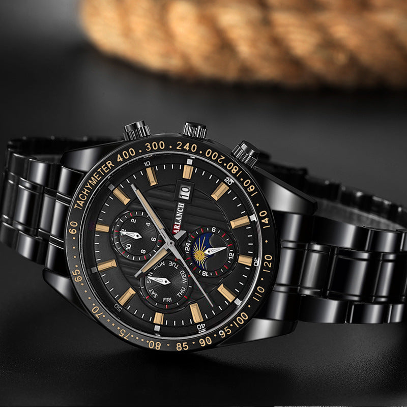 Herren-Quarzuhr wasserdicht – Bild 5 | LuxeStyle