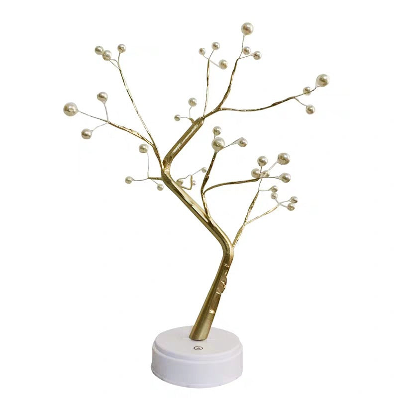 Nordische LED-Kupferdraht-Lampe, warmes Licht
