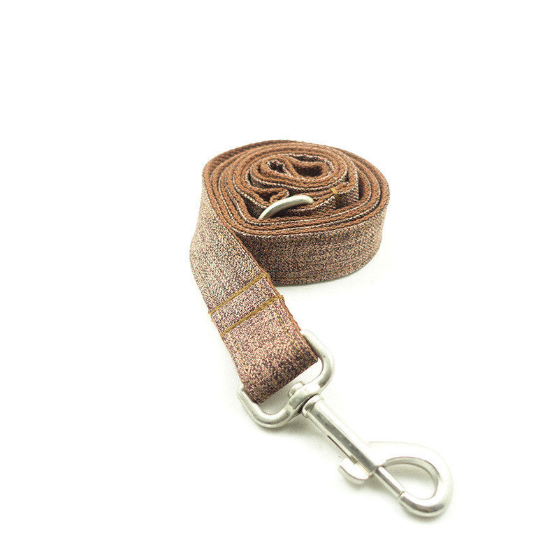 Halsband und Leine Set für Hunde, Polyester | LuxeStyle