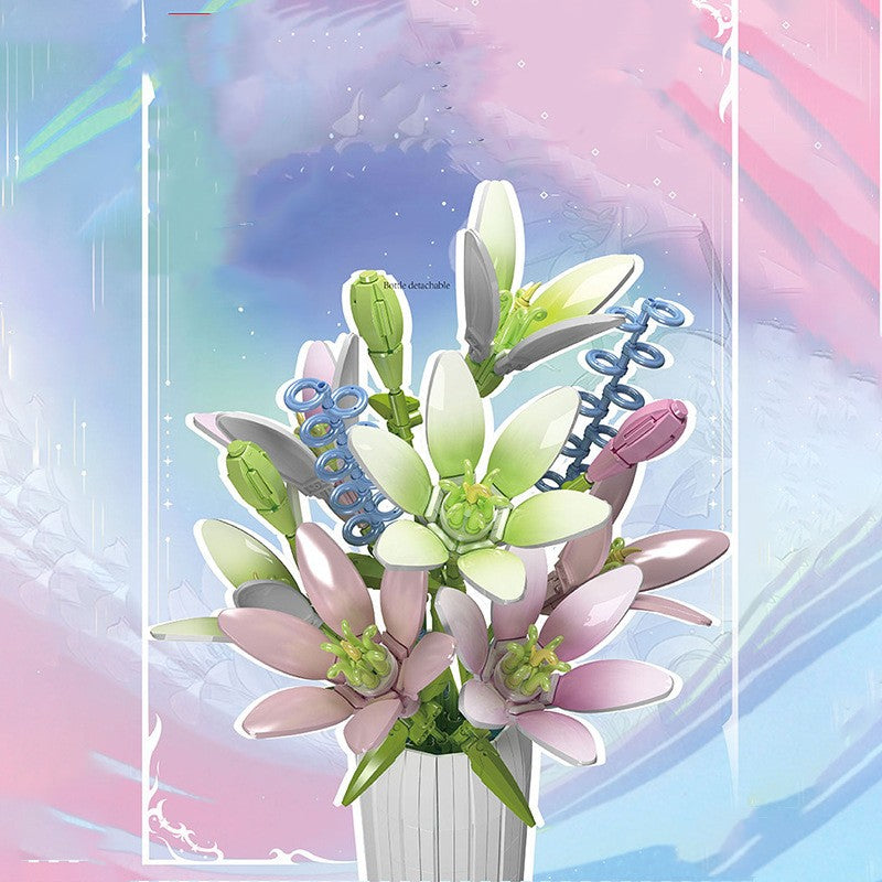 DIY Lilien Blumenstrauss Bausteine – Bild 5 | LuxeStyle