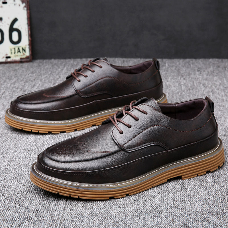 Trendige Freizeit-Lederschuhe im Koreanischen Stil – Bild 2 | LuxeStyle