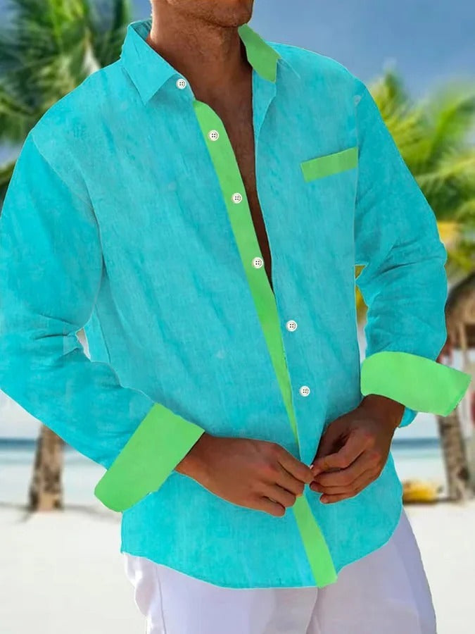 Lässiges Langarm-Shirt für Herren – Bild 11 | LuxeStyle
