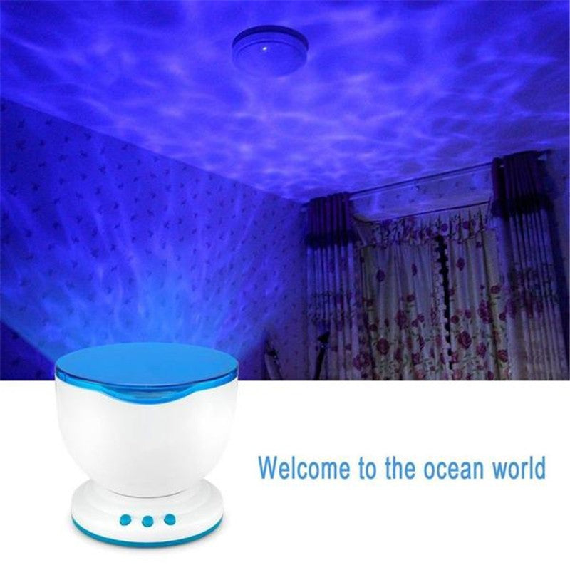 Ocean Wave Projektor LED Nachtlicht