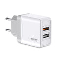 TOPK Quick Charge 3.0 Dual USB Ladegerät – Bild 2 | LuxeStyle