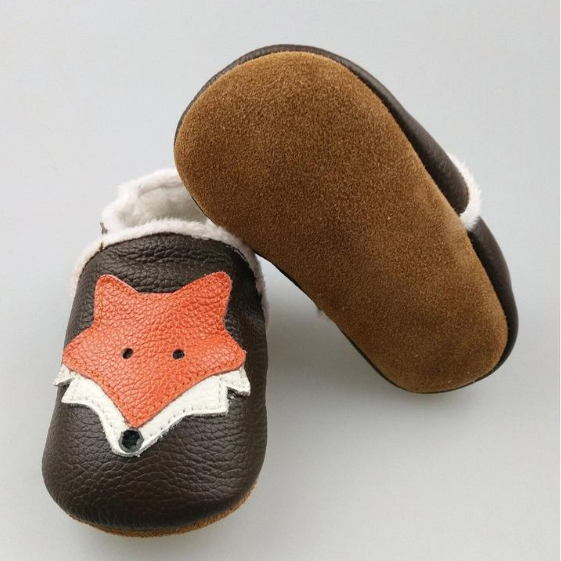 Mr. Fox Leder Krabbelschuhe | LuxeStyle