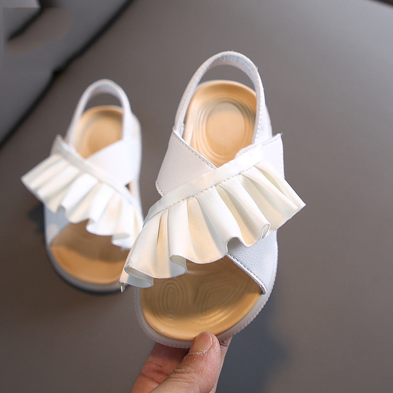 Mädchen Sandalen mit Lotusblatt-Design – Bild 6 | LuxeStyle