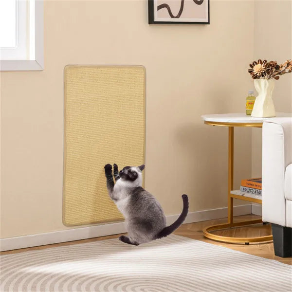 2er-Set Sisal-Kratzmatten für Katzen