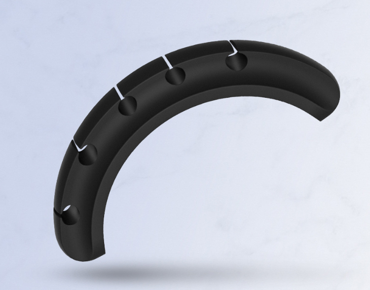 Silikon-Kabelrollenhalter für USB & Headset