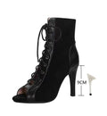 Stiletto-Sandalen mit Schnürung & Peep Toe – Bild 10 | LuxeStyle