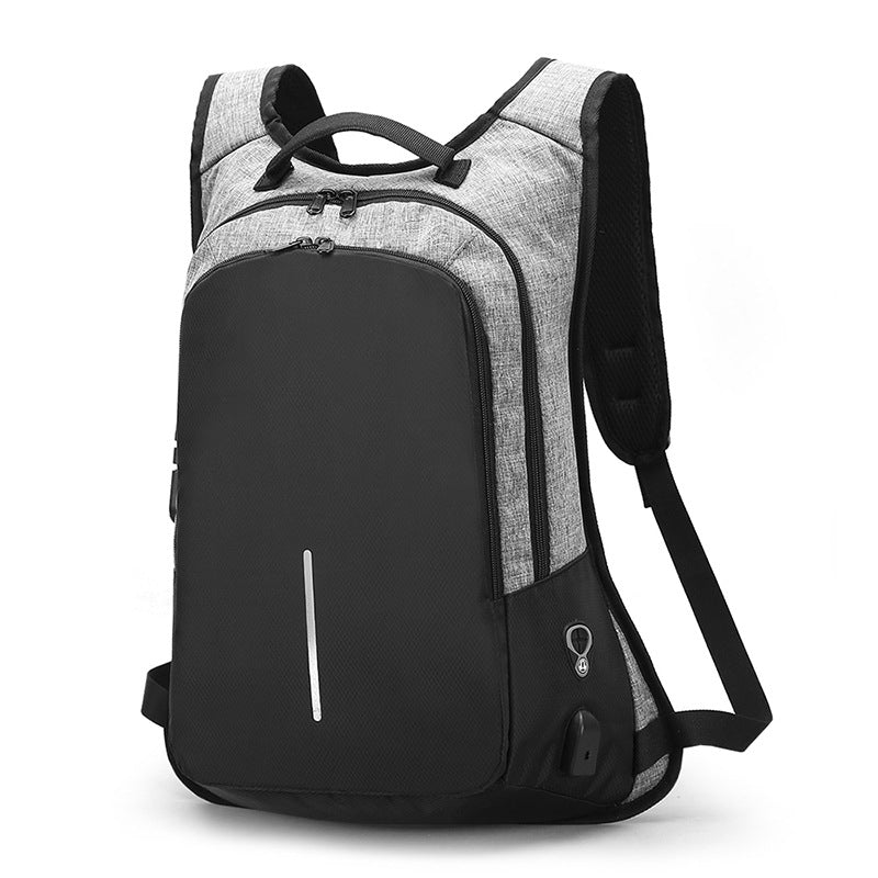 Rucksack mit USB-Ladefunktion und Diebstahlschutz – Bild 7 | LuxeStyle