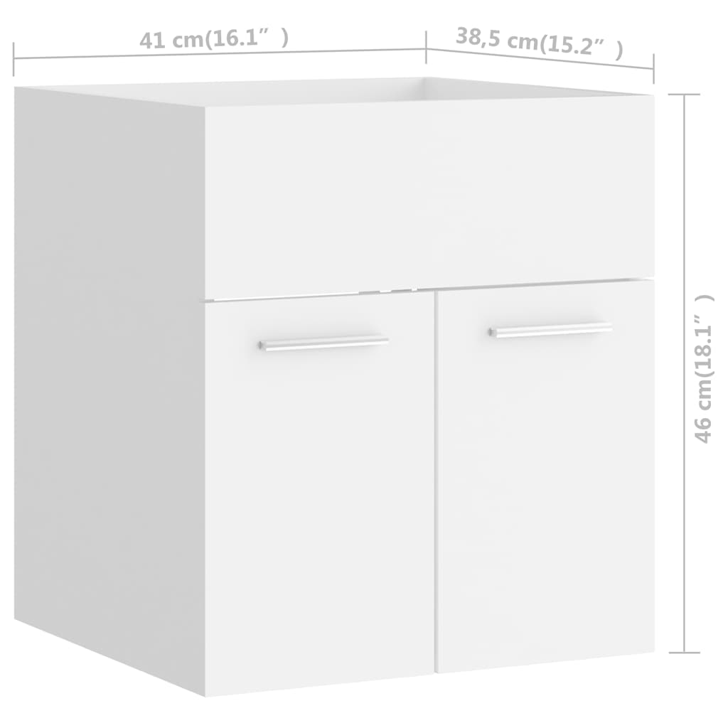 2-teiliges Badmöbel-Set, Artisan Eiche