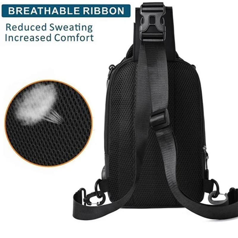 Multifunktionale Crossbody-Tasche für Herren