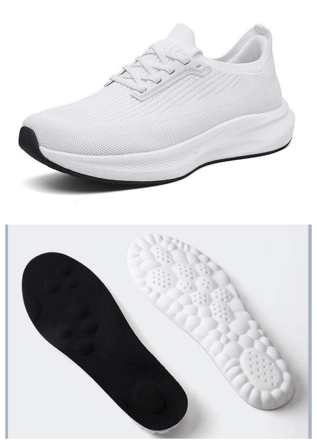 Herren Mesh Wide-Toe Casual Laufschuhe