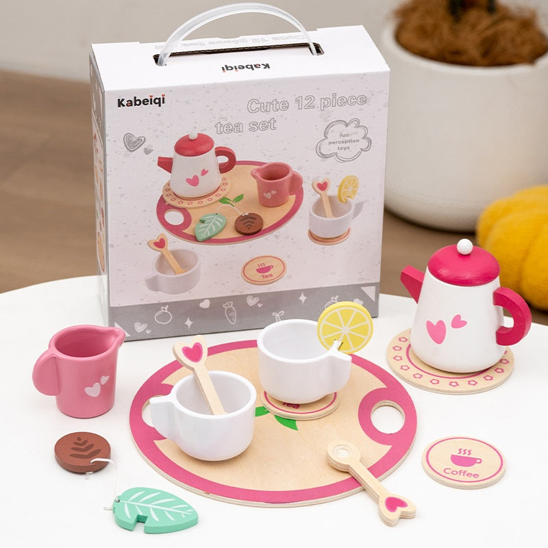 Tea Set Playset Baby Kitchen Toy