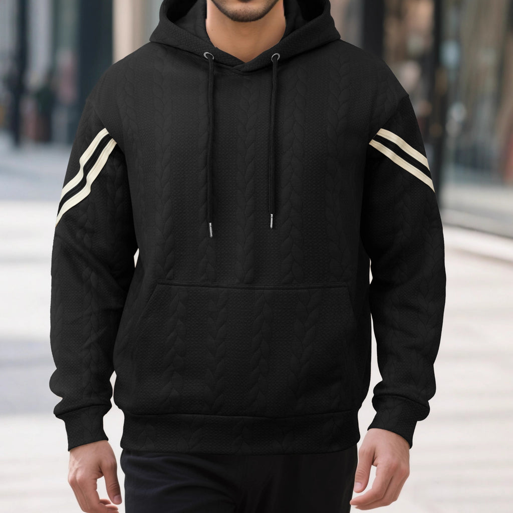 Thermisches Outdoor-Kapuzenhoodie für Herren