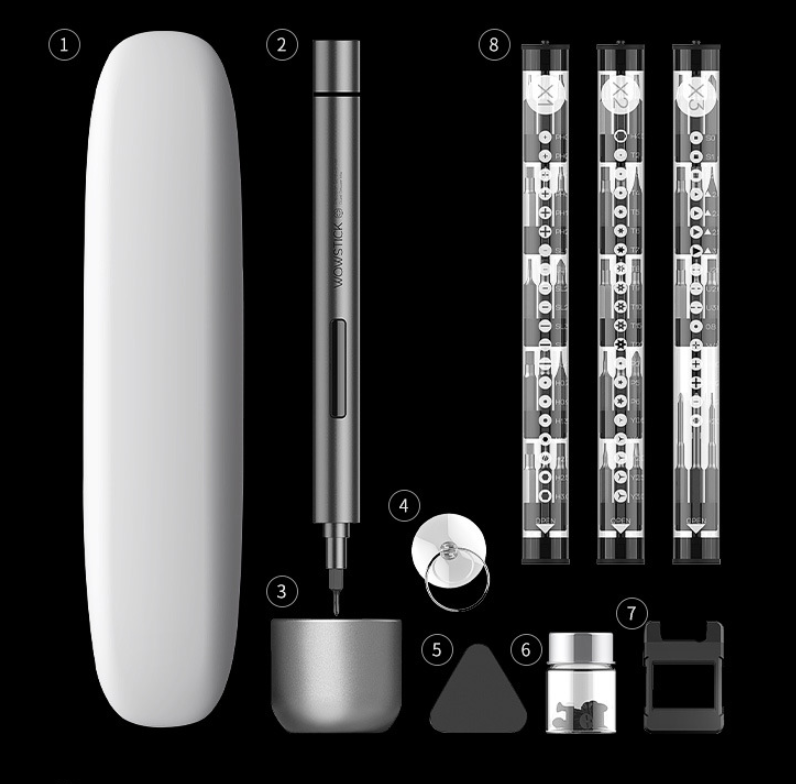 USB-Elektro-Schraubenzieher mit Magnetbox – Bild 7 | LuxeStyle