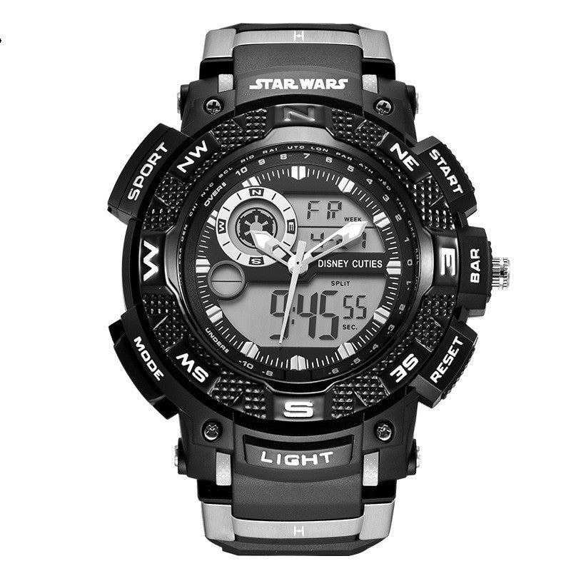 Quarz-Armbanduhr mit Dual-Display, 56 mm | LuxeStyle
