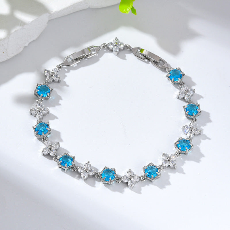 Geometrisches Schneeflocken-Armband – Bild 10 | LuxeStyle